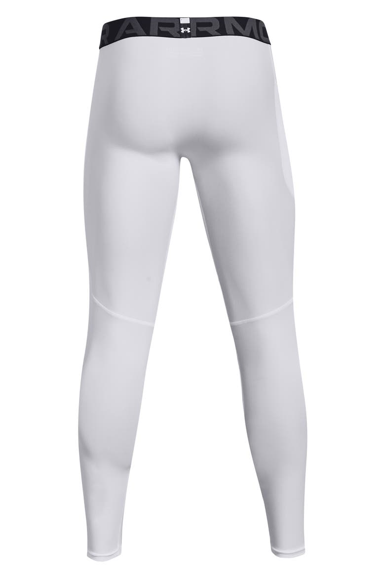 HeatGear® Leggings, Alternate, color, 100 WHITE