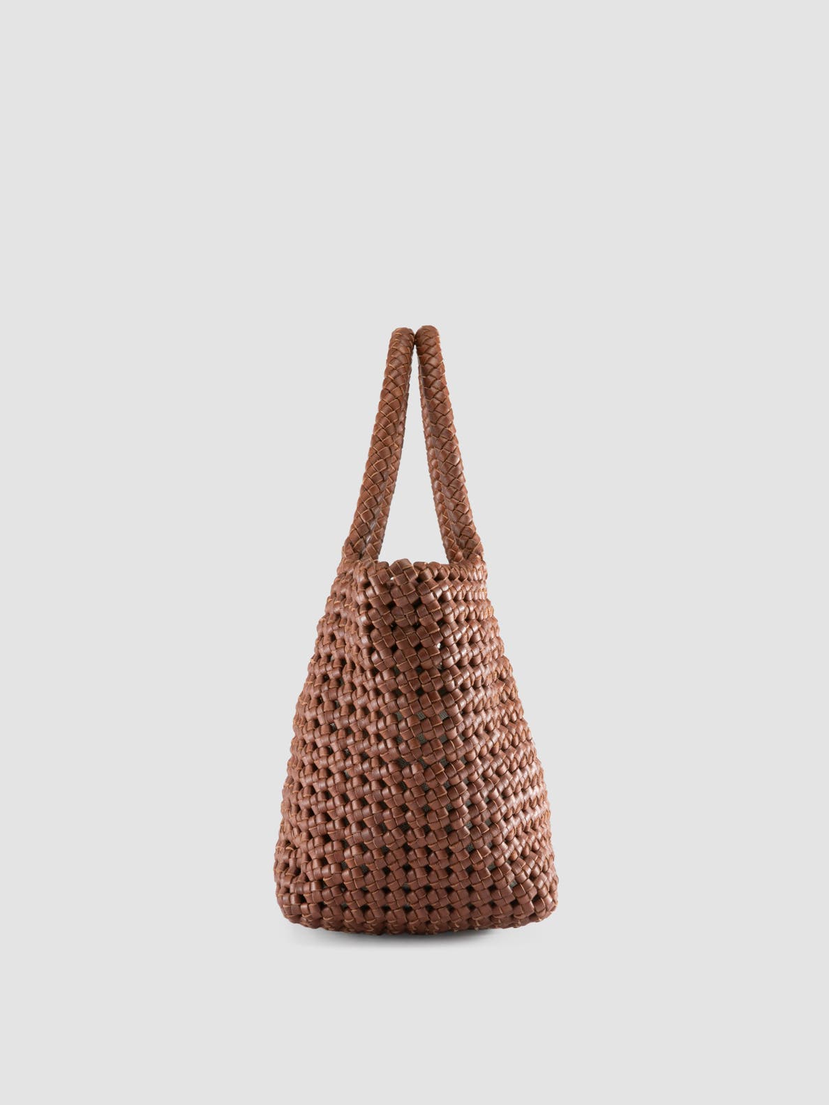 Vicky 001 Hand-Woven Mini Bag, Alternate, color, Light Brown