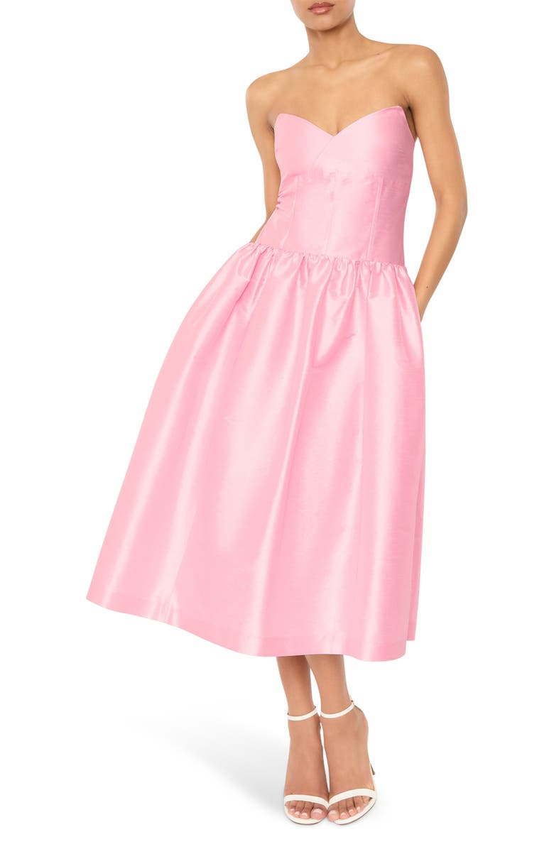 LIKELY Filomena Fit & Flare Cocktail Dress, Main, color, Rose Shadow