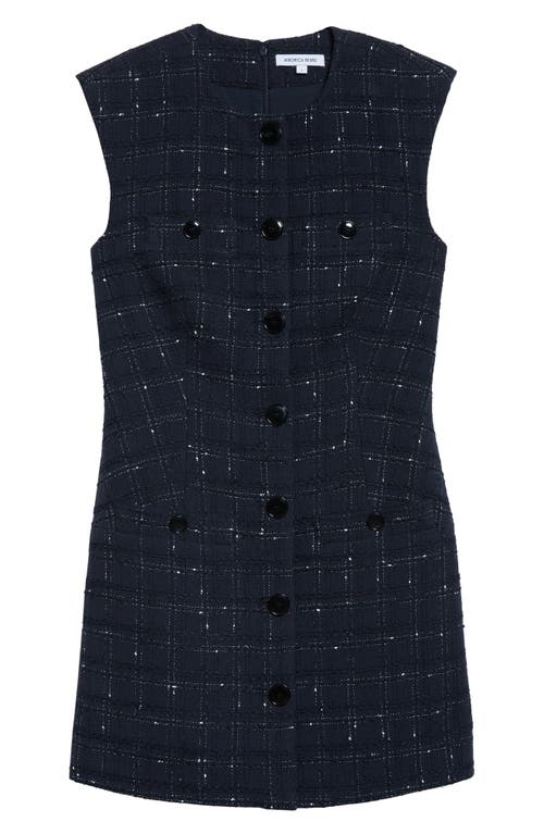 Veronica Beard Tamara Sleeveless Minidress In Blue