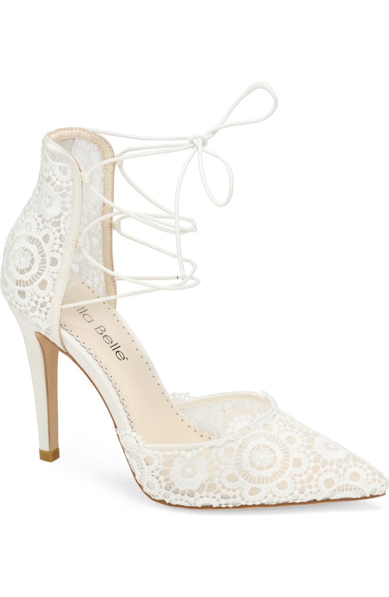 Bella Belle Cameron Pointed Toe Lace Pump, Main, color,
