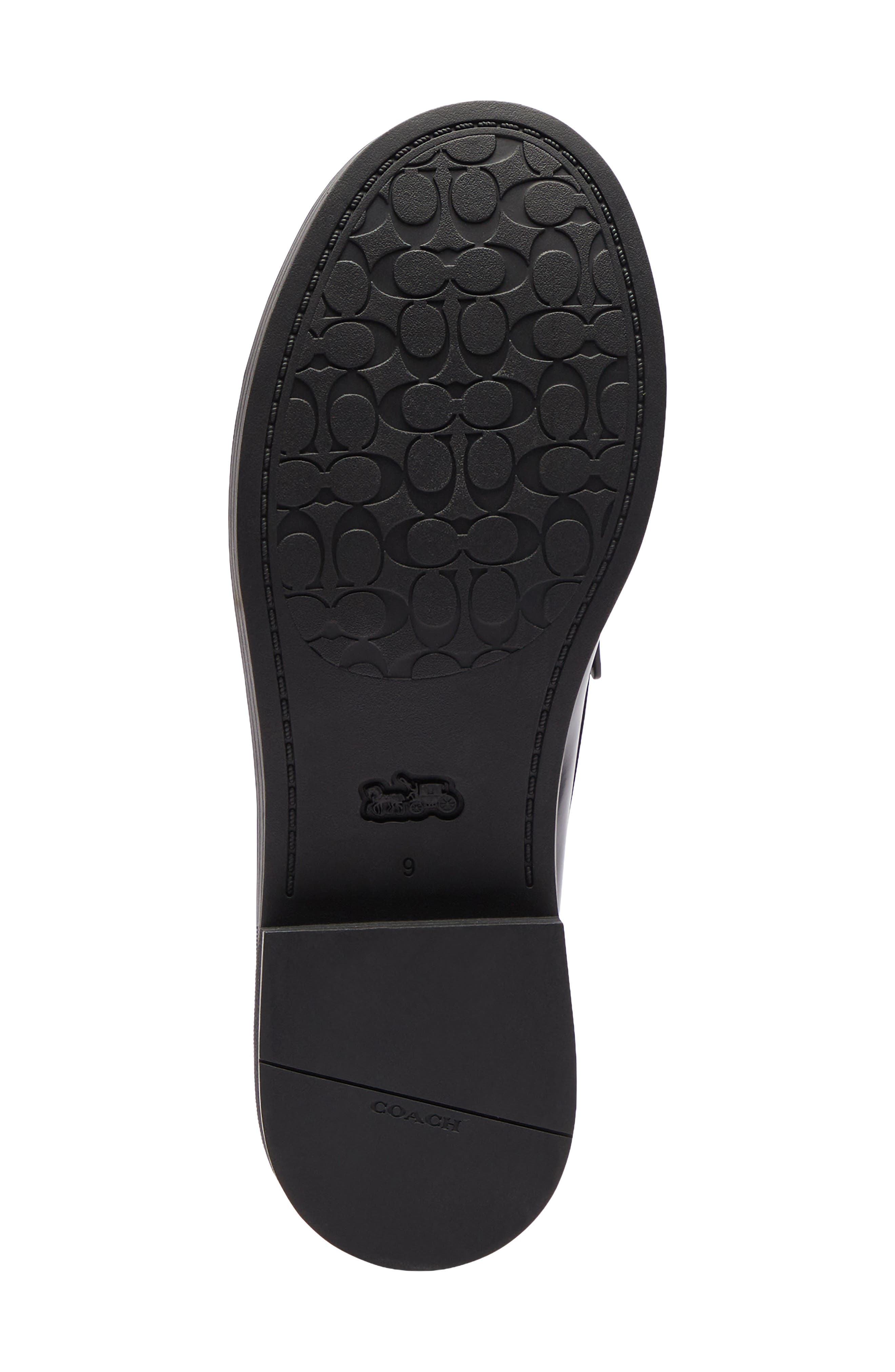 Astor Leather Loafer, Alternate, color, BLACK