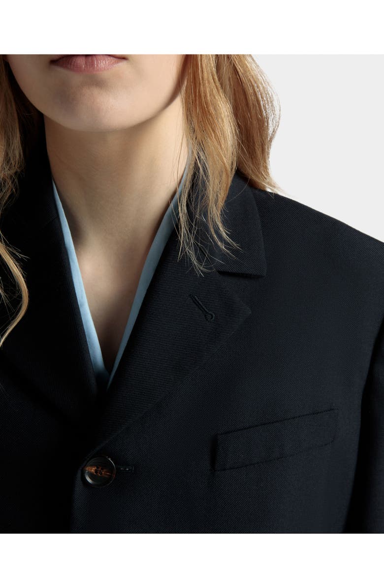 Bally Single-breasted Jacket, Alternate, color, Blue