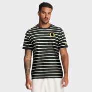 Nike Men's Nike Black Oregon Ducks Athletic Prep Legacy Summit Stripe T-Shirt