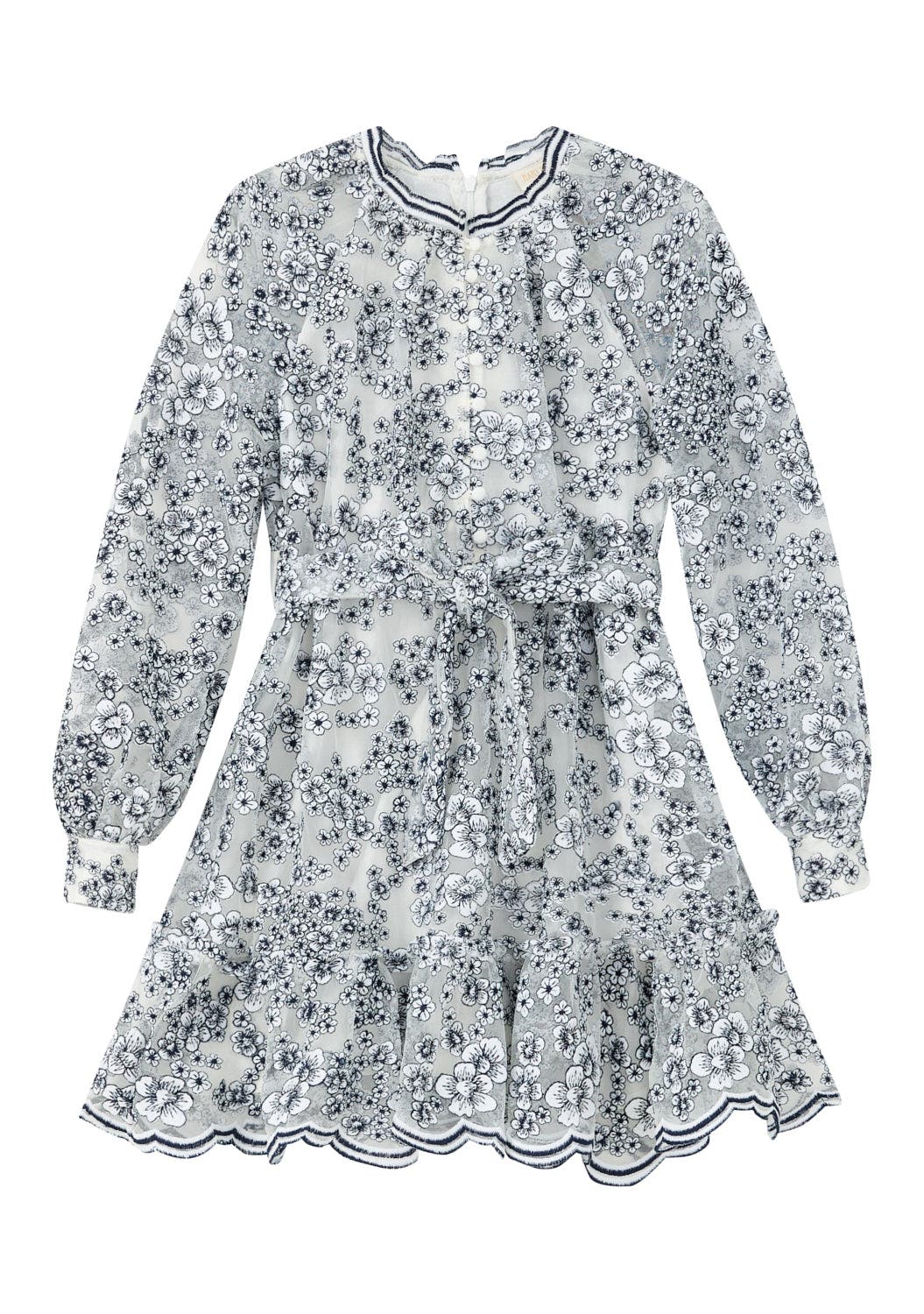 Marlo Kids Eliza Embroidered Mini Dress (Toddler, Little Kid & Big Kid ...