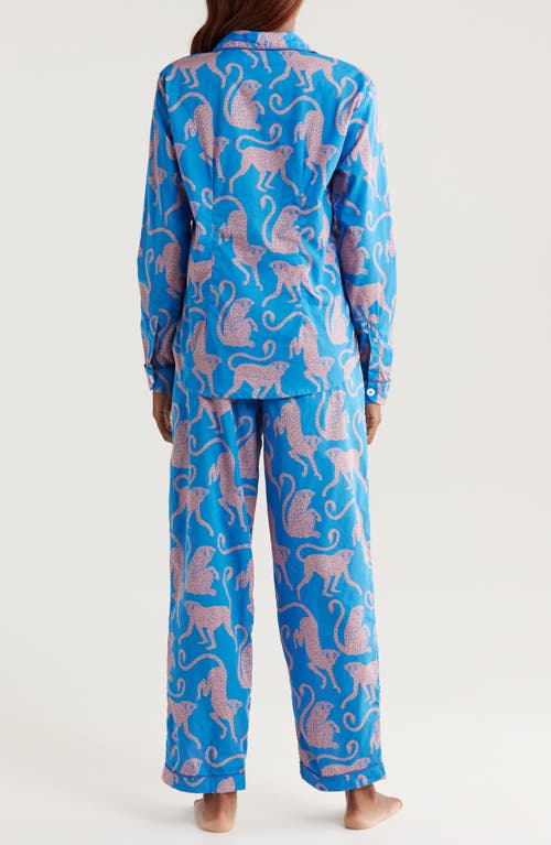 Desmond & Dempsey Long Sleeve Cotton Pajamas