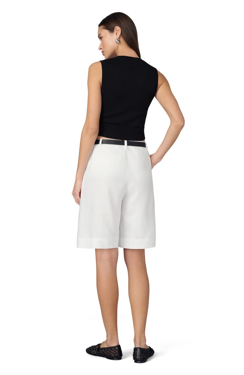 Joe's The Laurel Shrunken Sweater Vest, Alternate, color, Black