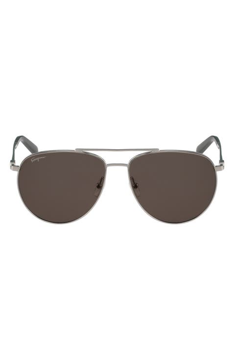 60mm Aviator Sunglasses