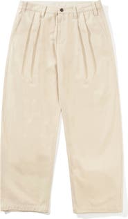 Butter Goods Pleat Front Cotton Pants