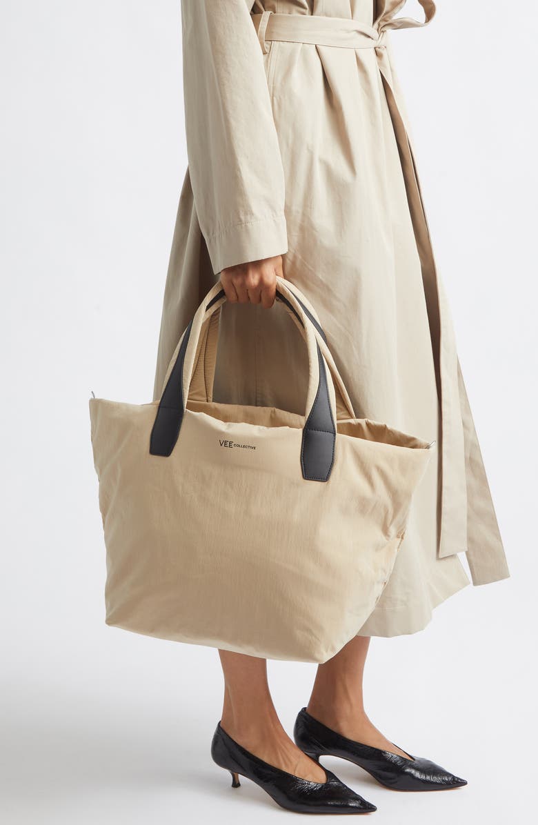 VeeCollective Medium Essence Tote, Alternate, color, Beige Trench