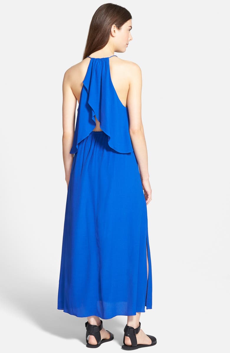 Madewell 'Weekend' Sleeveless Crepe Dress, Alternate, color, 