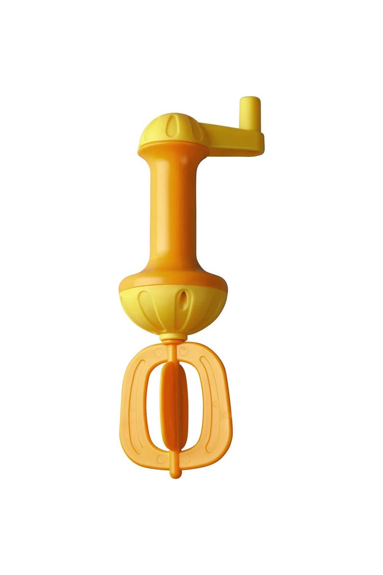 Bubble Bath Whisk in Yellow, Main, color, Orange Multi