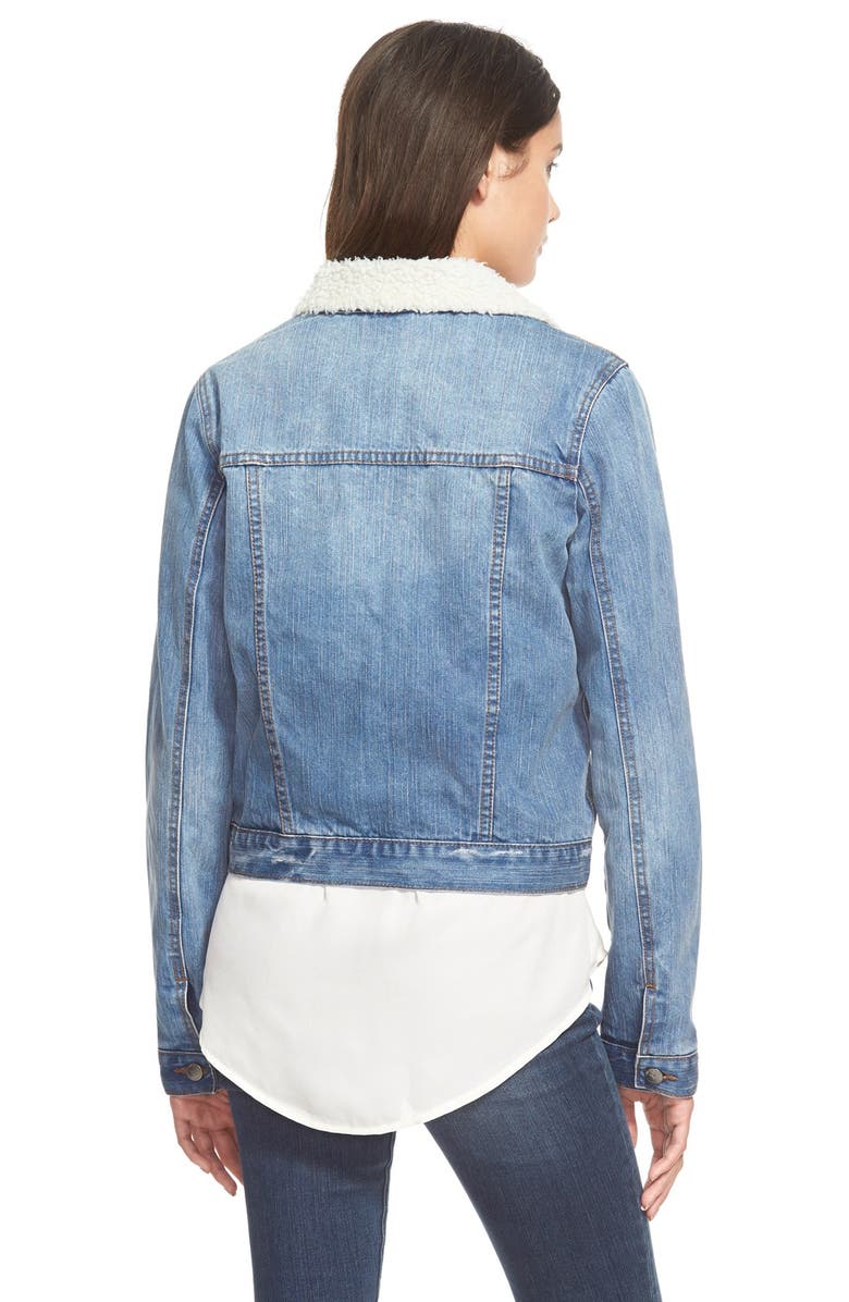 Thread & Supply 'Santa Fe' Denim Jacket, Alternate, color, 