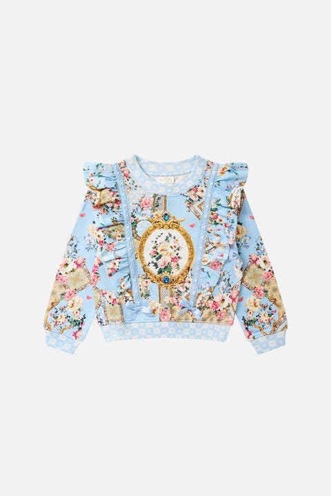 Kids Frill And Bow Jumper