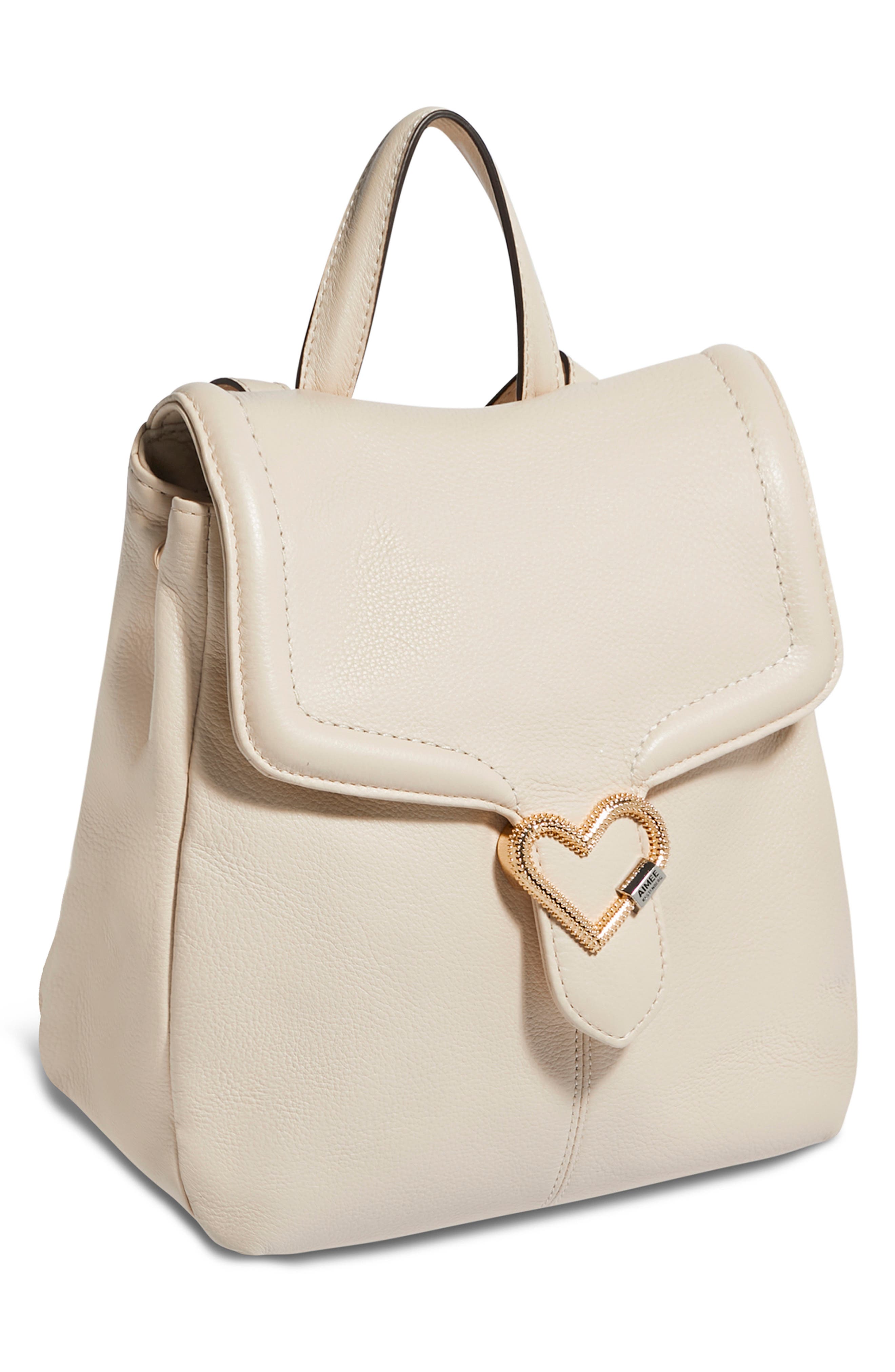 Kestenberg Lovers Lane Leather Convertible Backpack, Alternate, color, SANDY