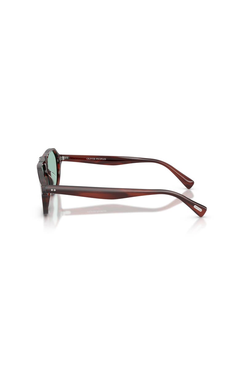 Oliver Peoples 56mm Irregular optical glasses, Alternate, color, Brown