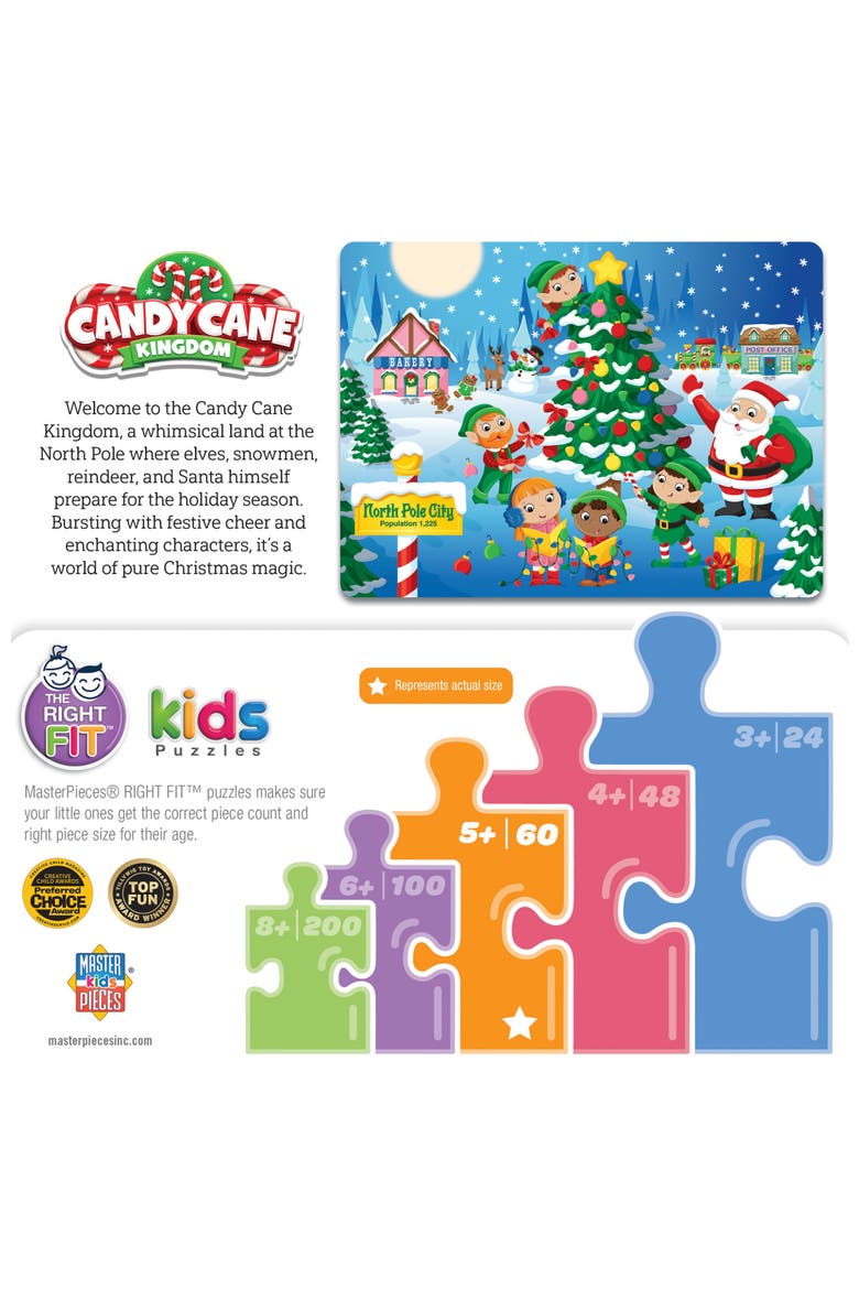 Christmas Cheer 60 Piece Jigsaw Puzzle, Alternate, color, Multicolor