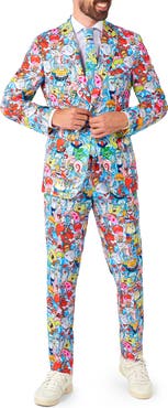 OppoSuits SpongeBob Frenzy Two-Piece Suit & Tie Set