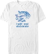 Lost Gods Men's Lost Gods Opossum Will Not Elaborate Graphic T-Shirt