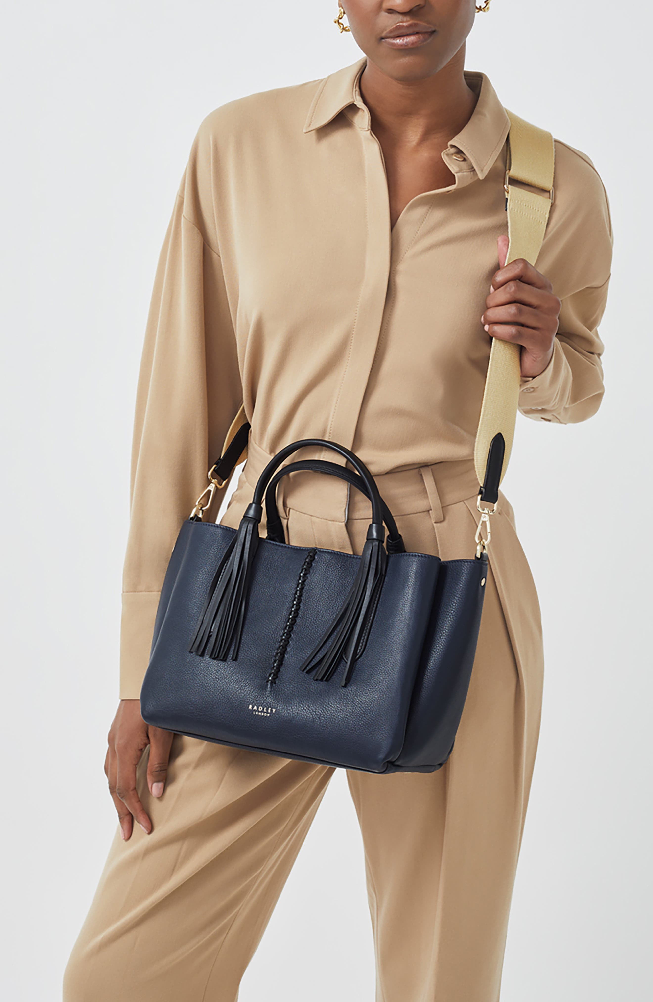 Radley Hillgate Place - Craft Medium Satchel Bag, Alternate, color, Ink