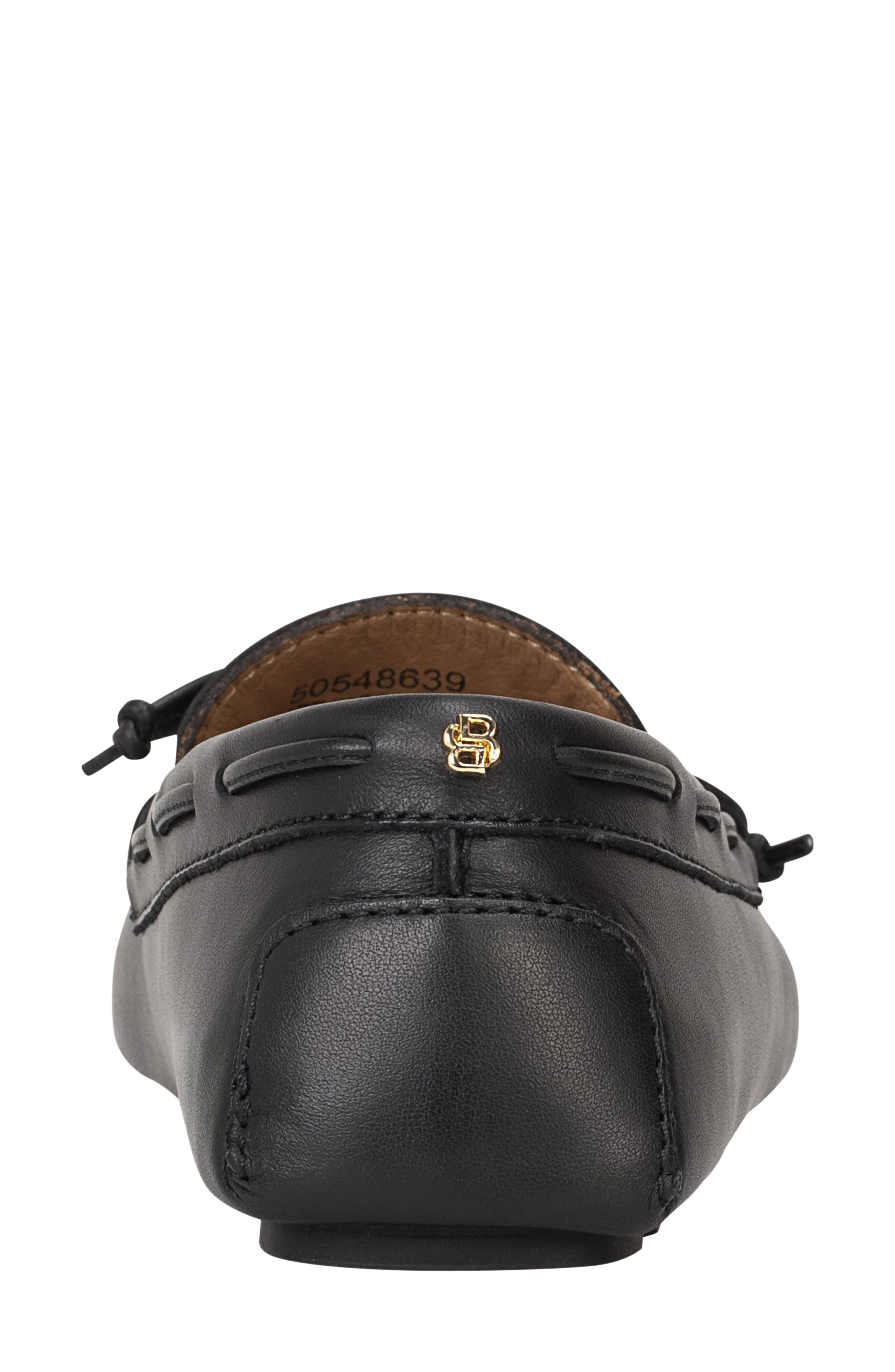 Roxanne Driver Flat, Alternate, color, BLACK