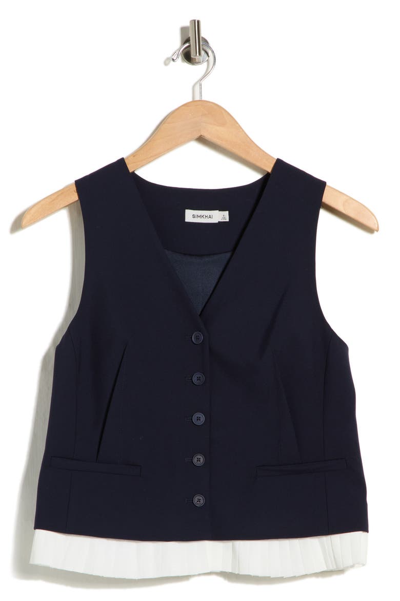 Laiken Vest, Alternate, color, MIDNIGHT