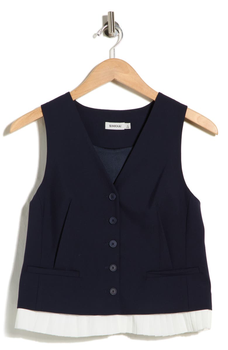 Simkhai Laiken Vest, Main, color, Midnight