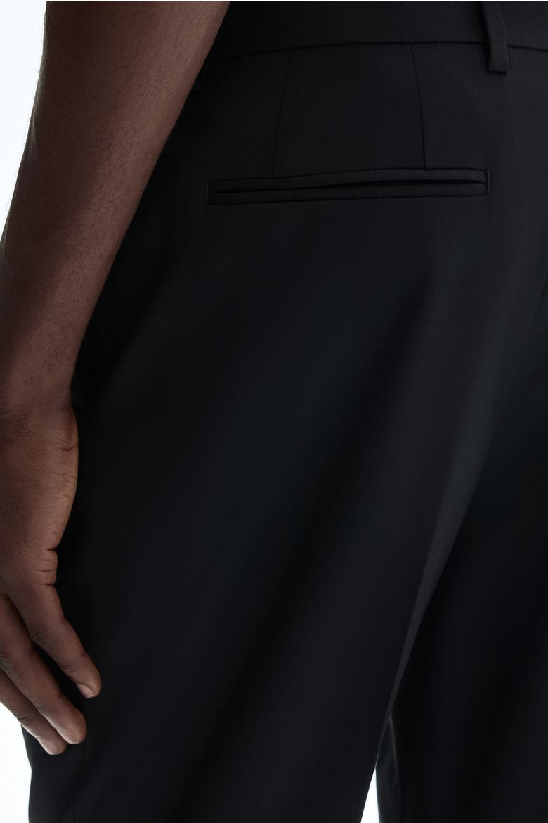 Regular Fit Suit Trousers, Alternate, color, Black
