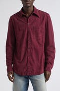 Dolce&Gabbana Martini Suede Button-Up Shirt