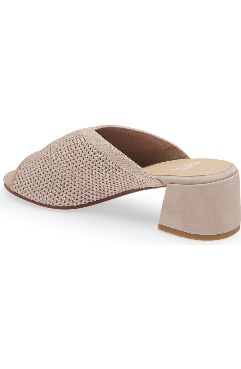 Eileen Fisher Fave Block Heel Slide Sandal, Alternate, color, Blush