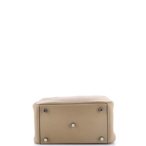 Pre-owned Hermes Hermes Lindy Bag Clemence 26 In Brown