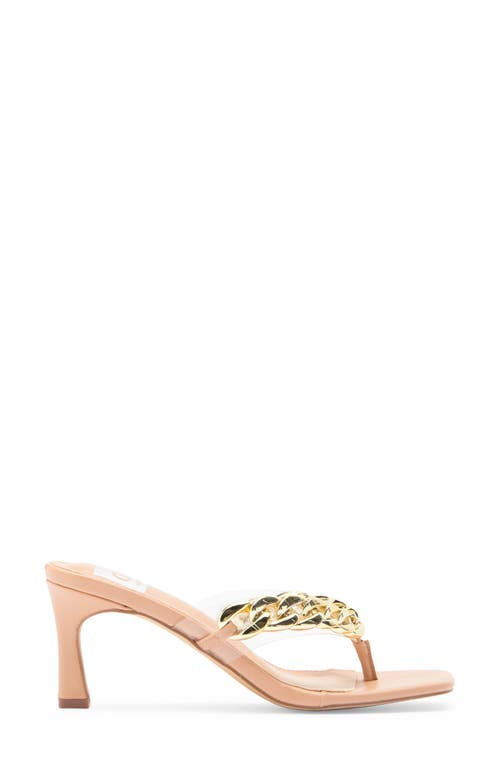 Dolce Vita Dv By Player Chain Slide Sandal In Clear