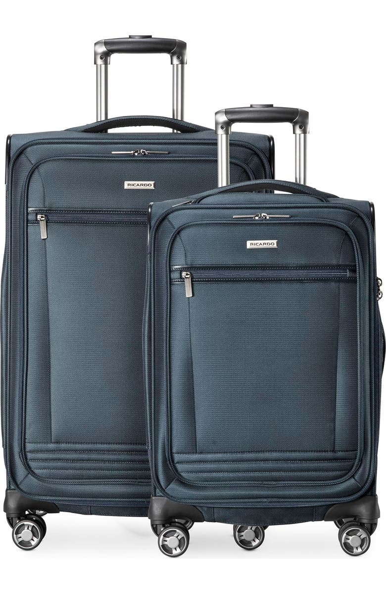 Ricardo Beverly Hills Avalon Softside 2 Piece Luggage, Main, color, Storm Blue