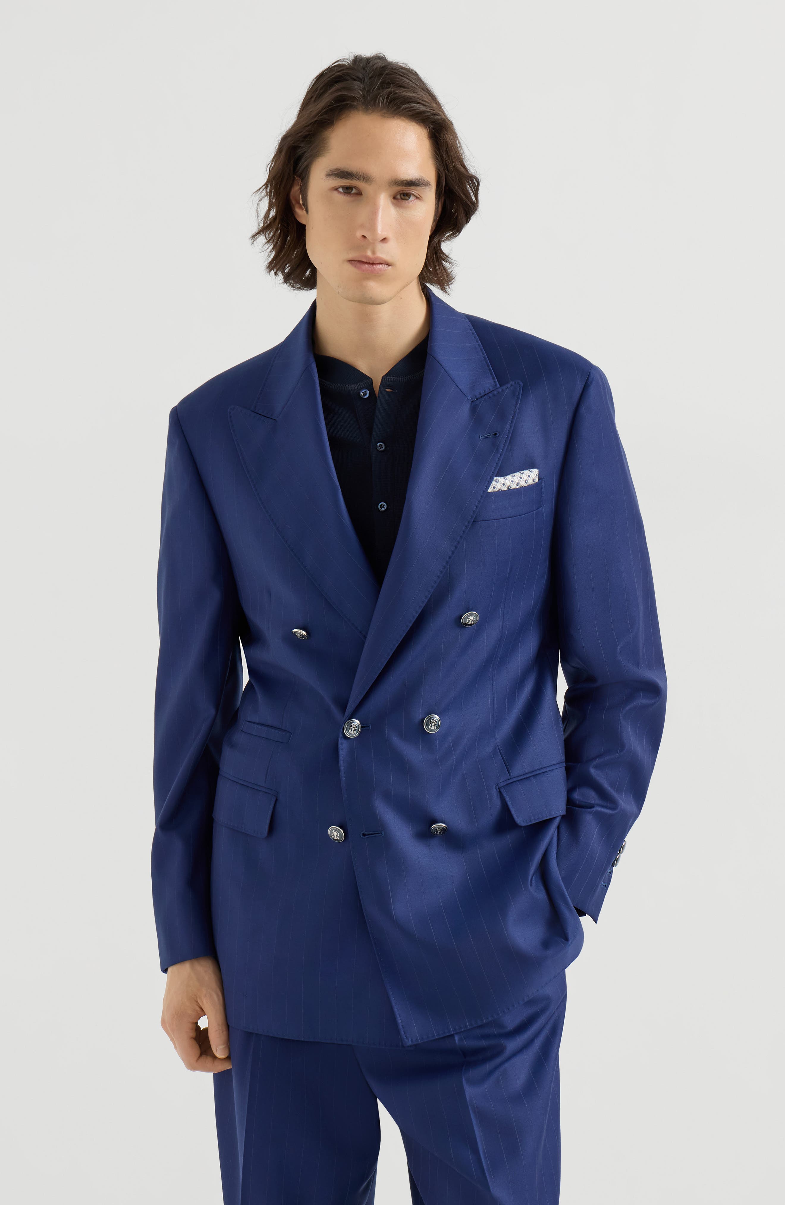 One-and-a-half breasted blazer