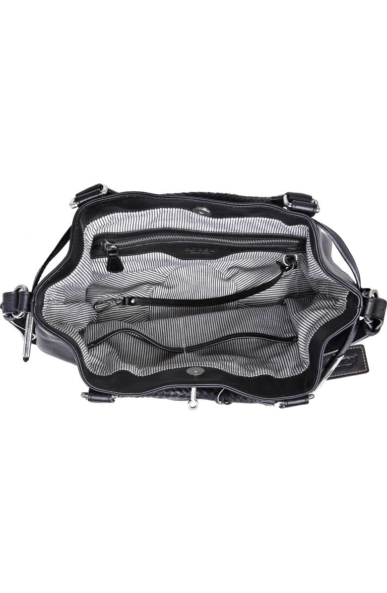 OLD TREND Leather Pumpkin Bucket Bag, Alternate, color, Black