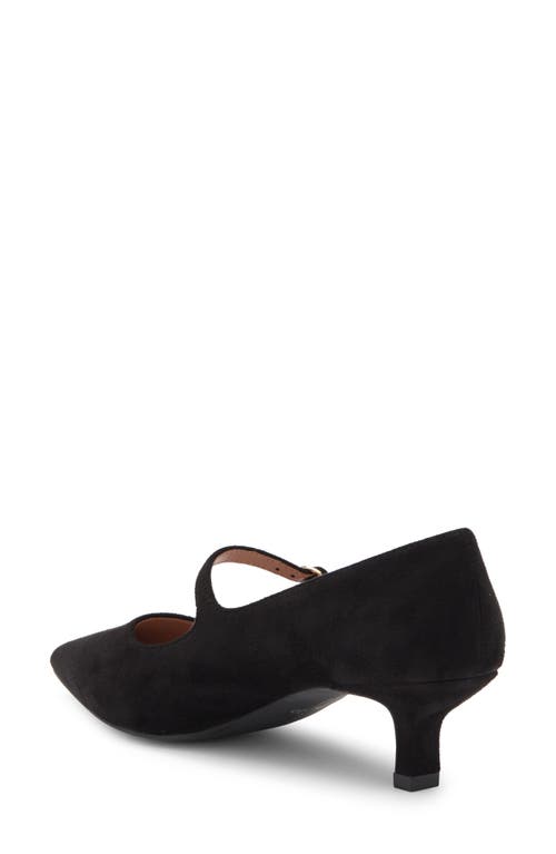 Linea Paolo Ciara Mary Jane Kitten Heel Pump In Black