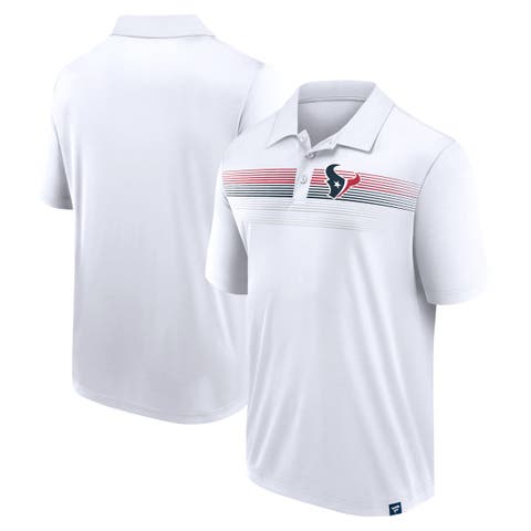 Men's Fanatics Branded White Houston Texans Victory For Us Interlock Polo