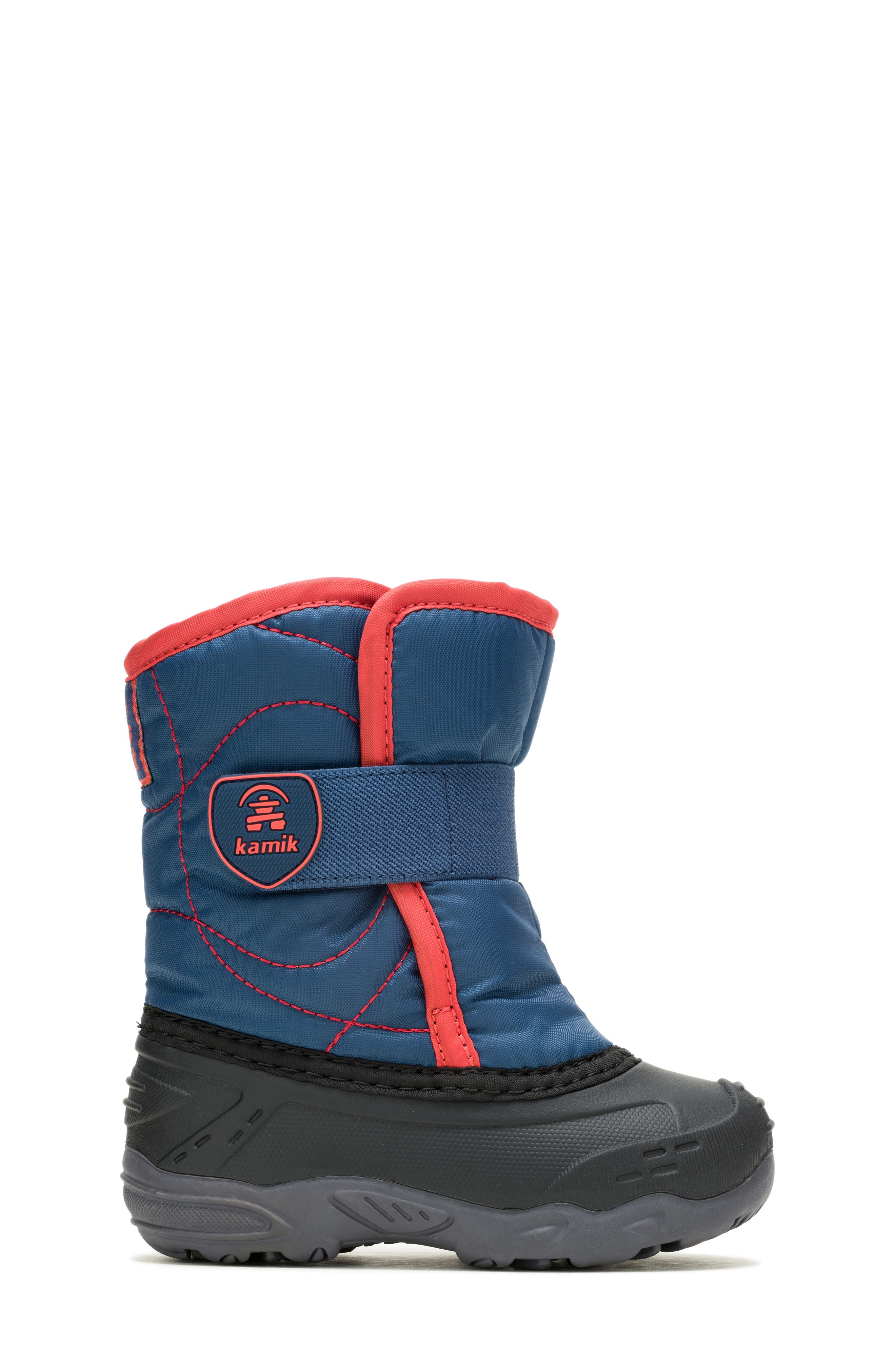 Kids' Snowbug 5 Waterproof Faux Fur Lined Boot, Alternate, color, NEON/ ORANGE