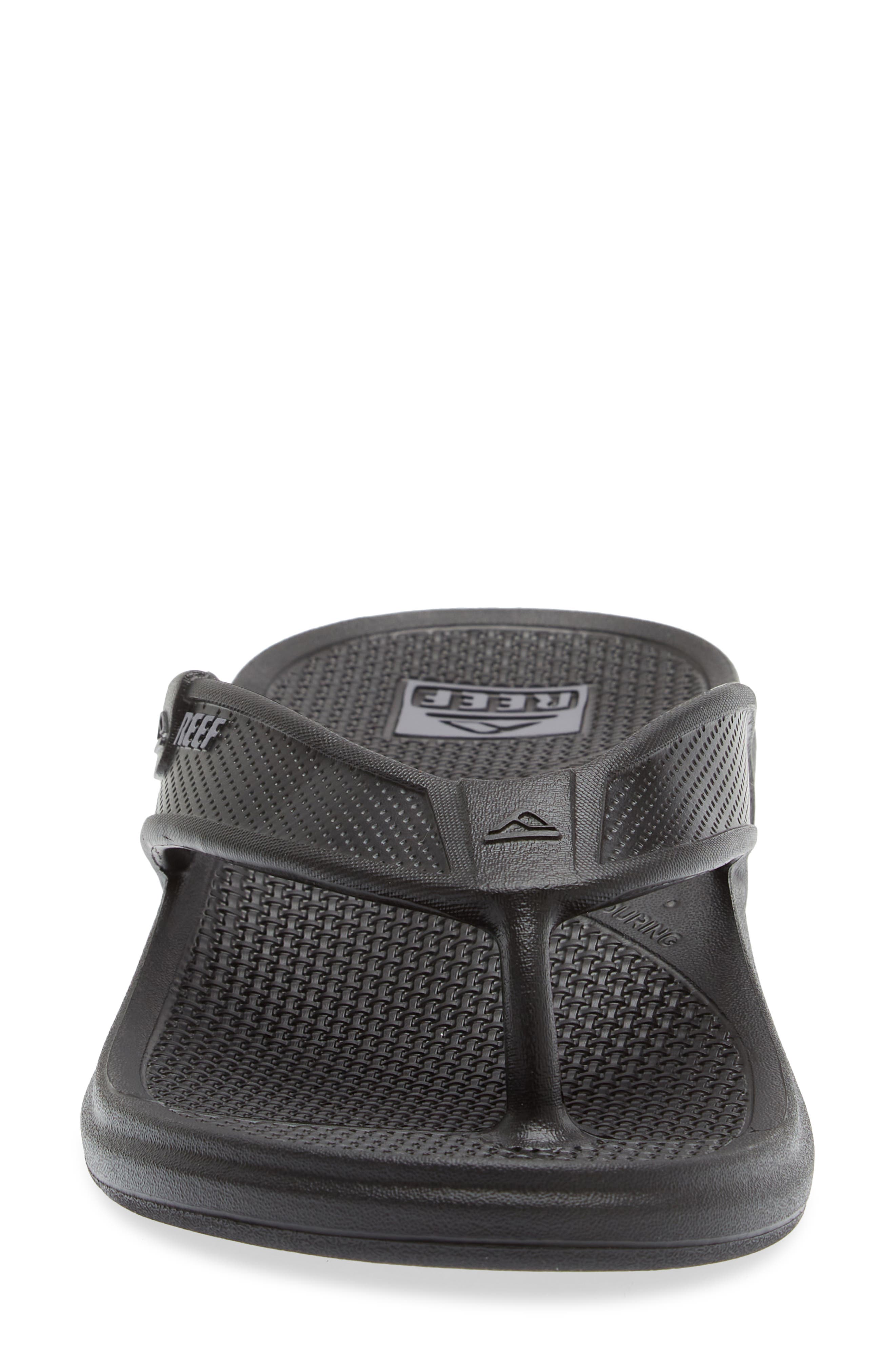 Reef Oasis Water Friendly Flip Flop, Alternate, color, Black