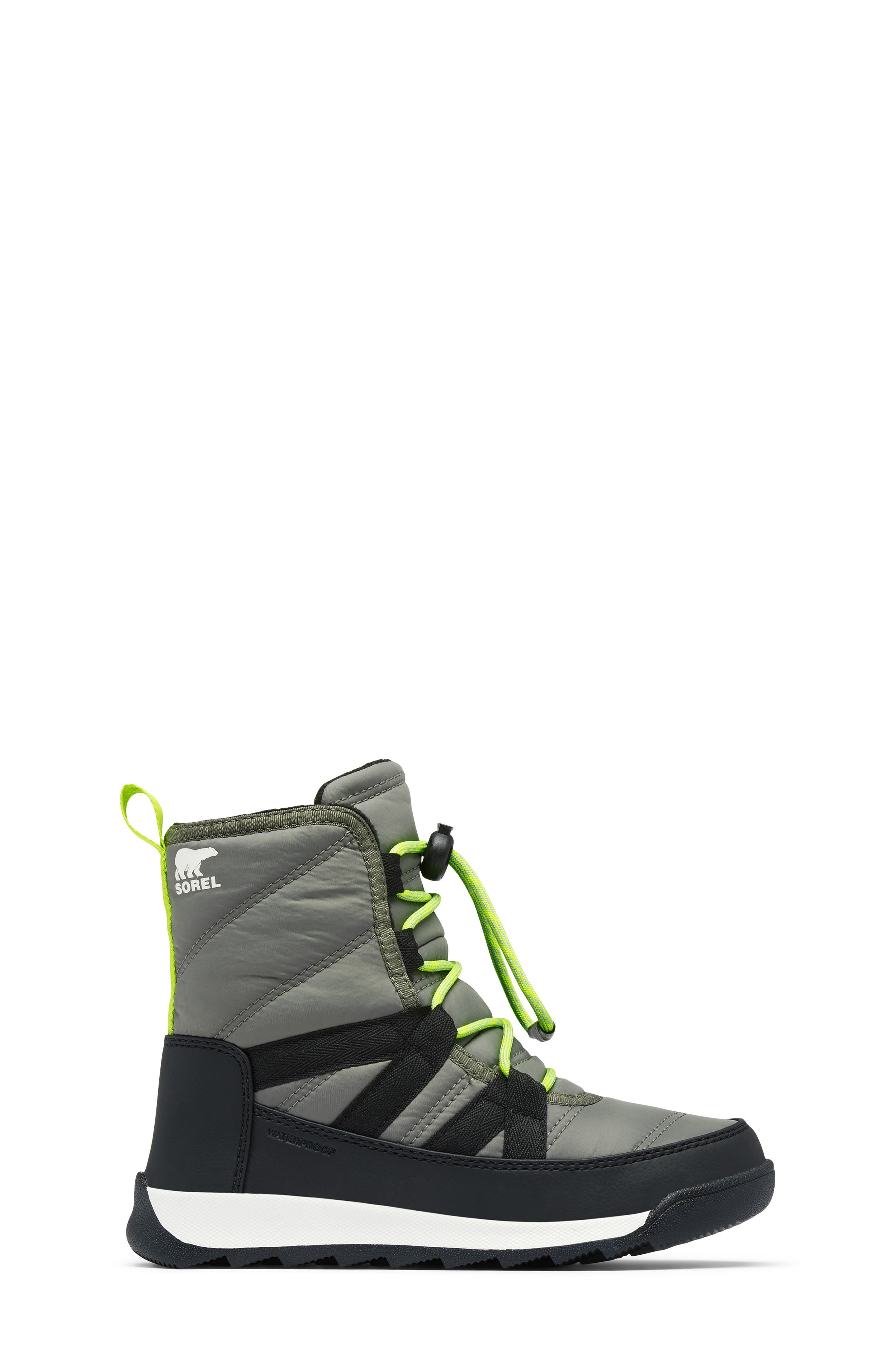 Kids' Whitney II Plus Waterproof Snow Boot, Alternate, color, QUARRY/ BLACK