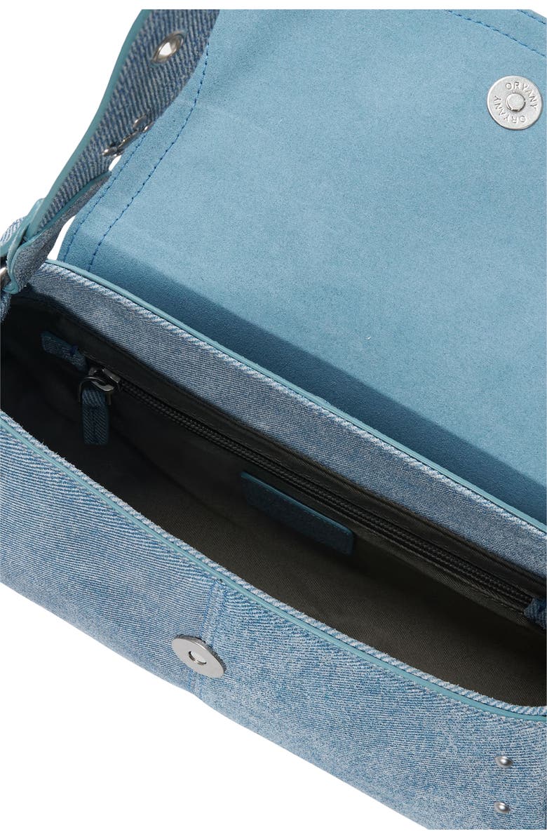 Oryany Moroccan Stud Shoulder Bag, Alternate, color, Denim Blue