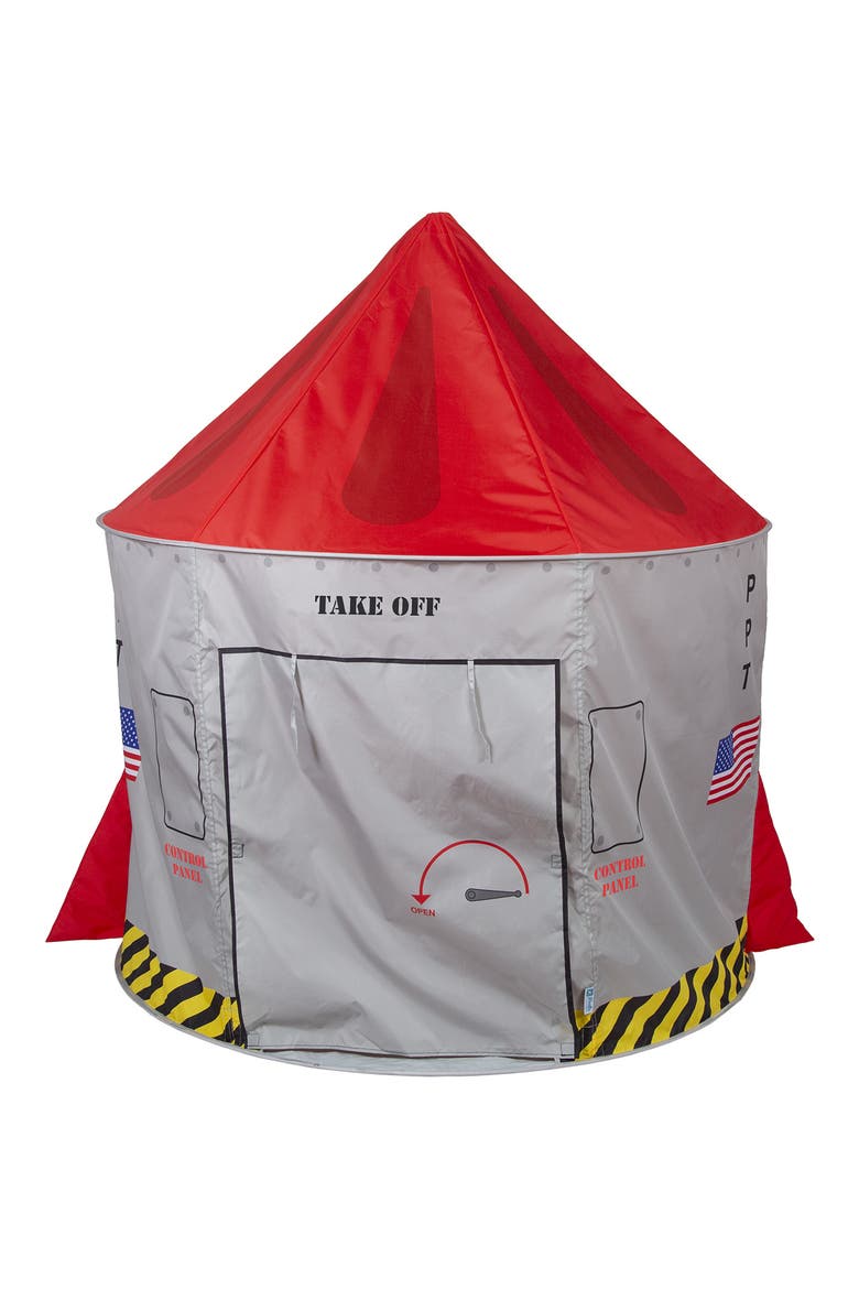 Space Shuttle Play Tent, Alternate, color, GREY