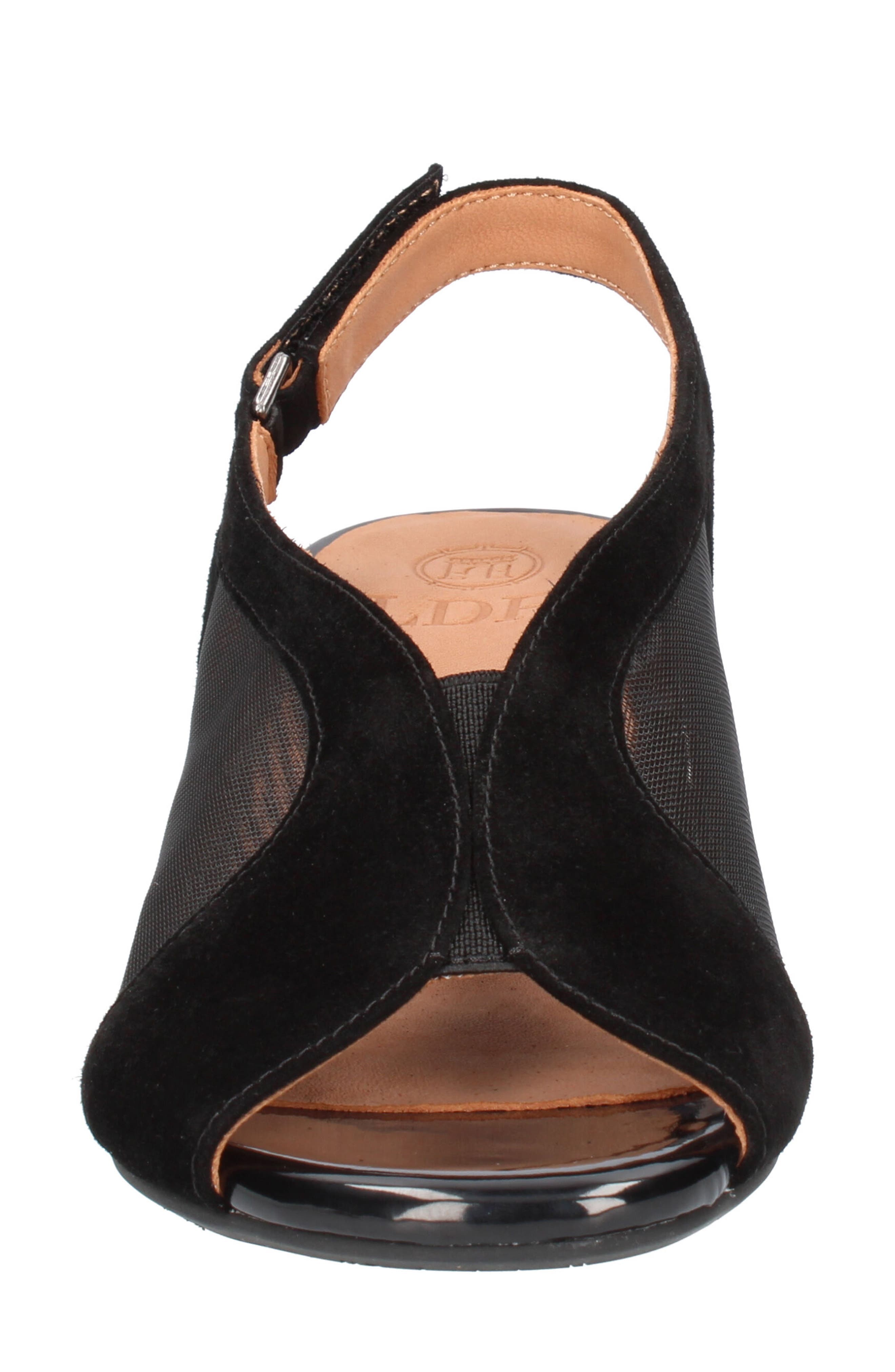 L'Amour des Pieds Estefana Slingback Sandal, Alternate, color, Black