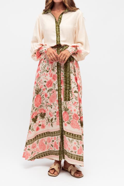 Petal Dream Shirtdress