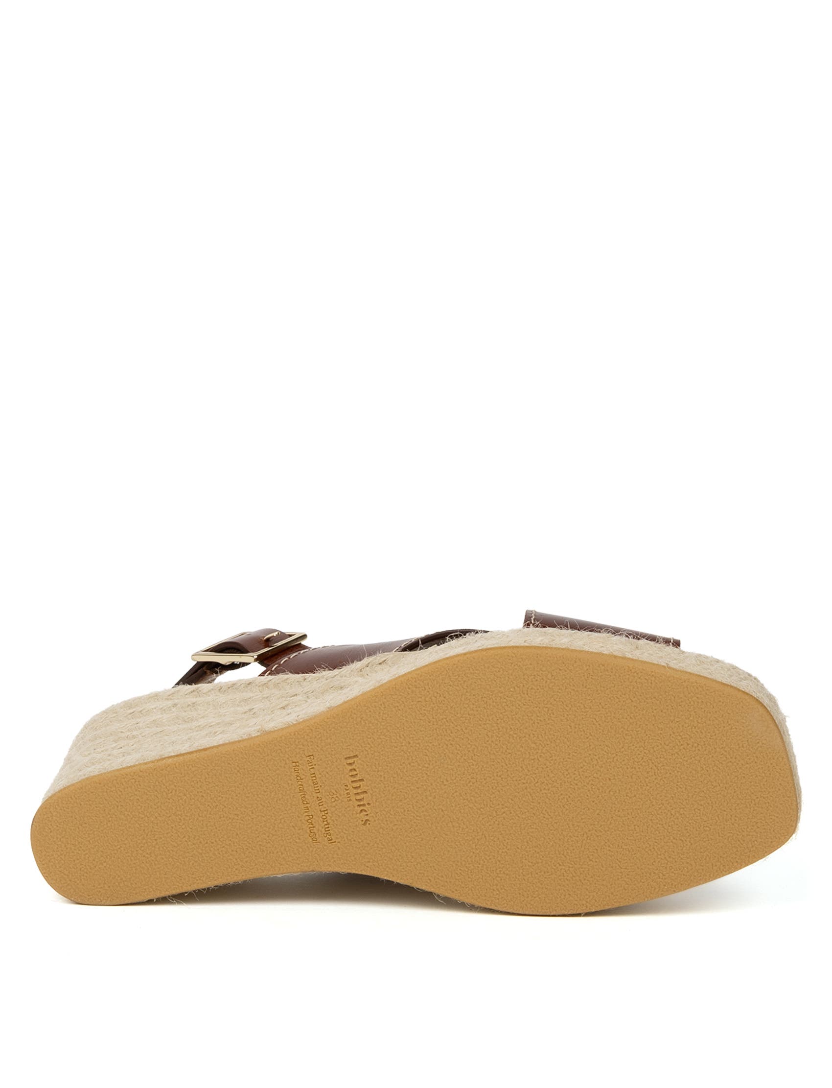 Lucy Espadrille Wedges, Alternate, color, Chestnut