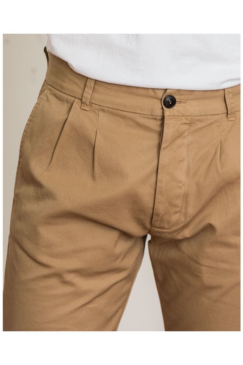Chino Tapered Fit Trousers, Alternate, color, Beige
