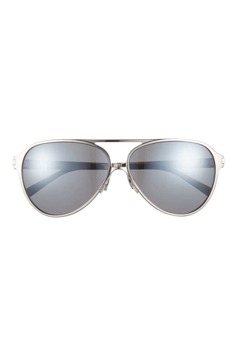 Aviator Sunglasses, Main, color, SILVER
