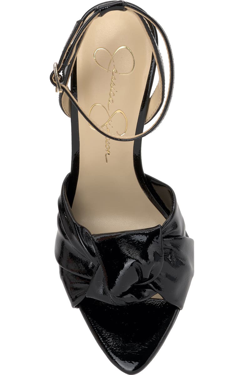 Jessica Simpson Neveny Ankle Strap Pointed Toe Sandal, Alternate, color, Black 02