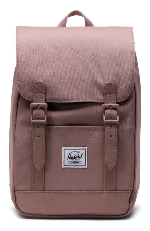 Herschel Supply Co. Kids' Mini Retreat Backpack in Ash Rose 