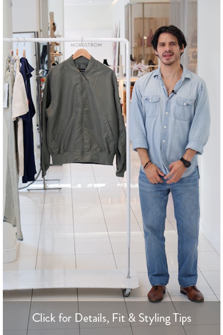 L-2B Hunter Water Resistant Bomber Jacket video